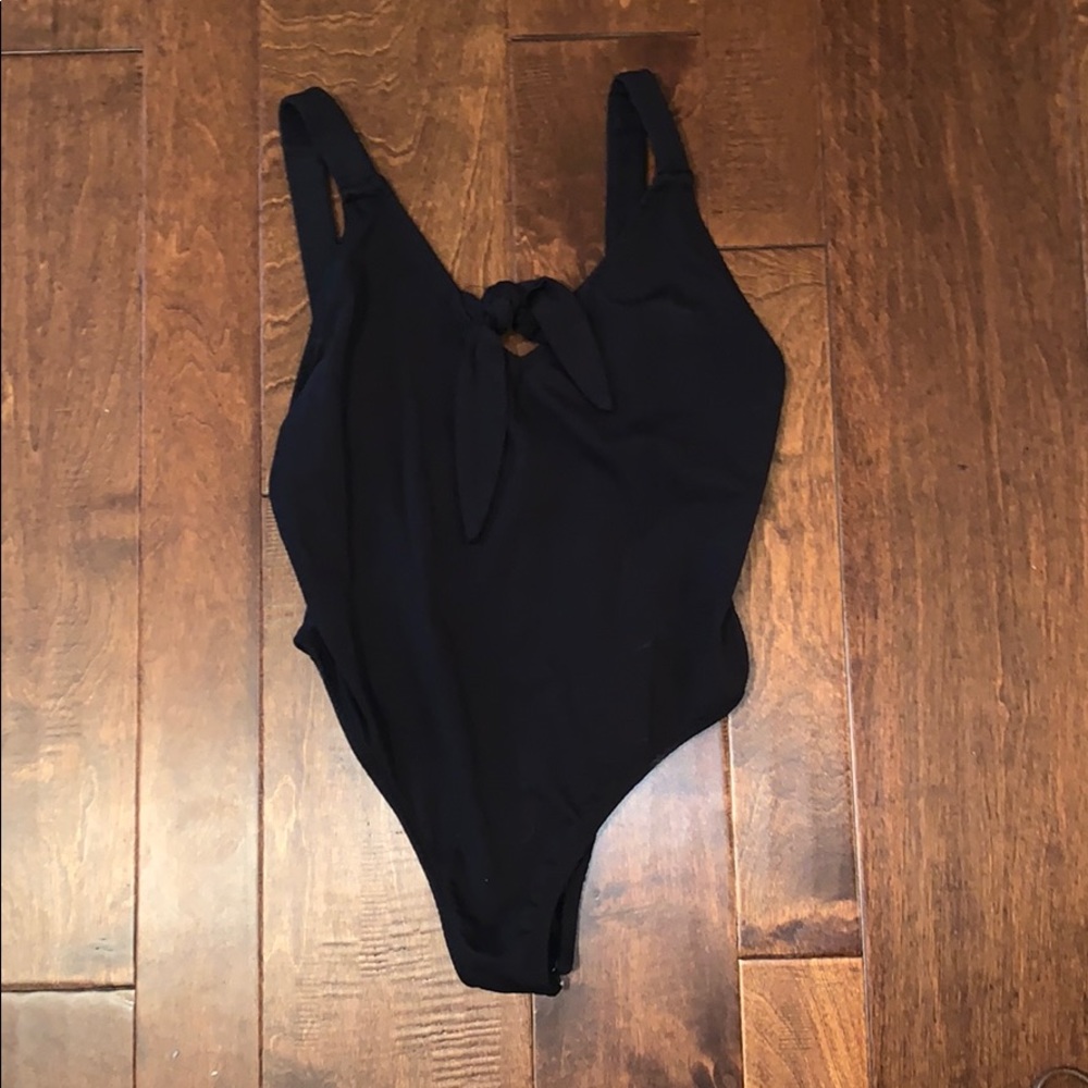 Black one piece